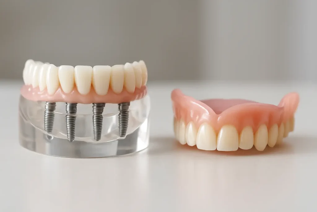 All-on-4 vs Dentures: Which Is Better?