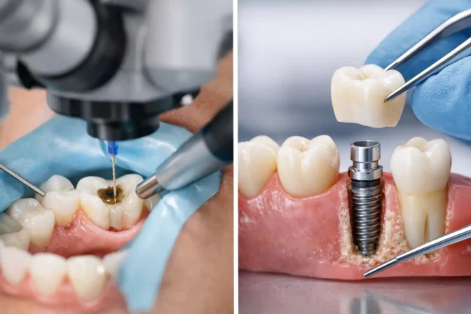 Root Canal or Extraction and Implant?