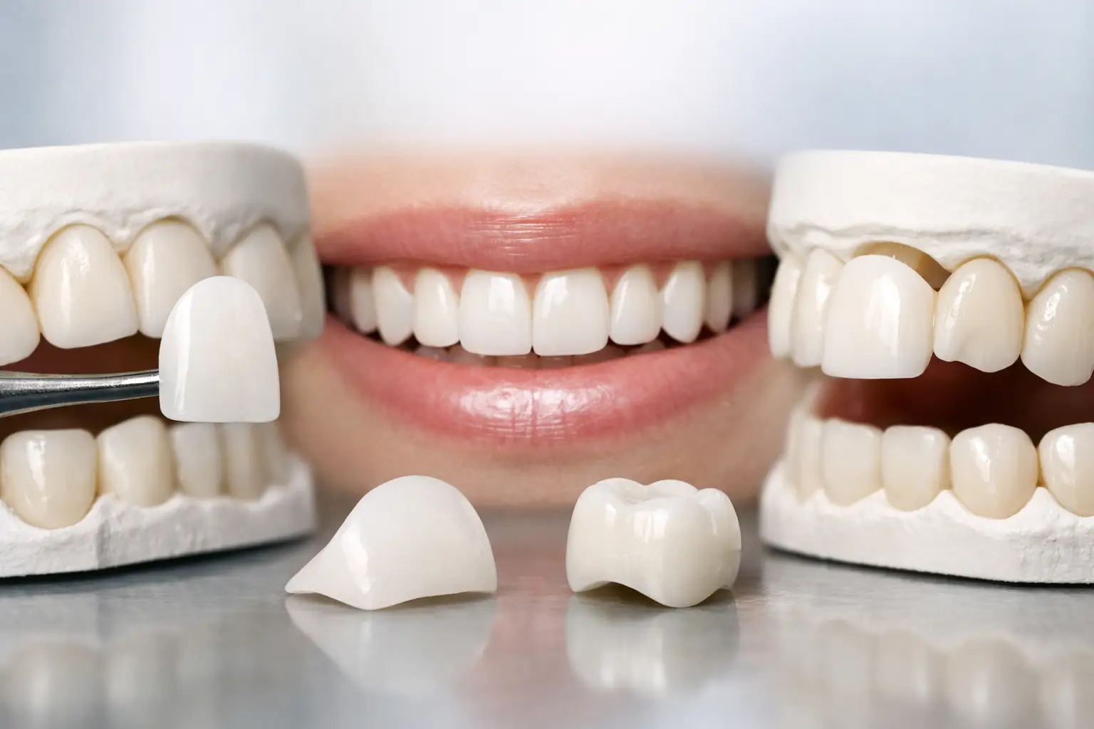 Veneers vs Crowns for Front Teeth
